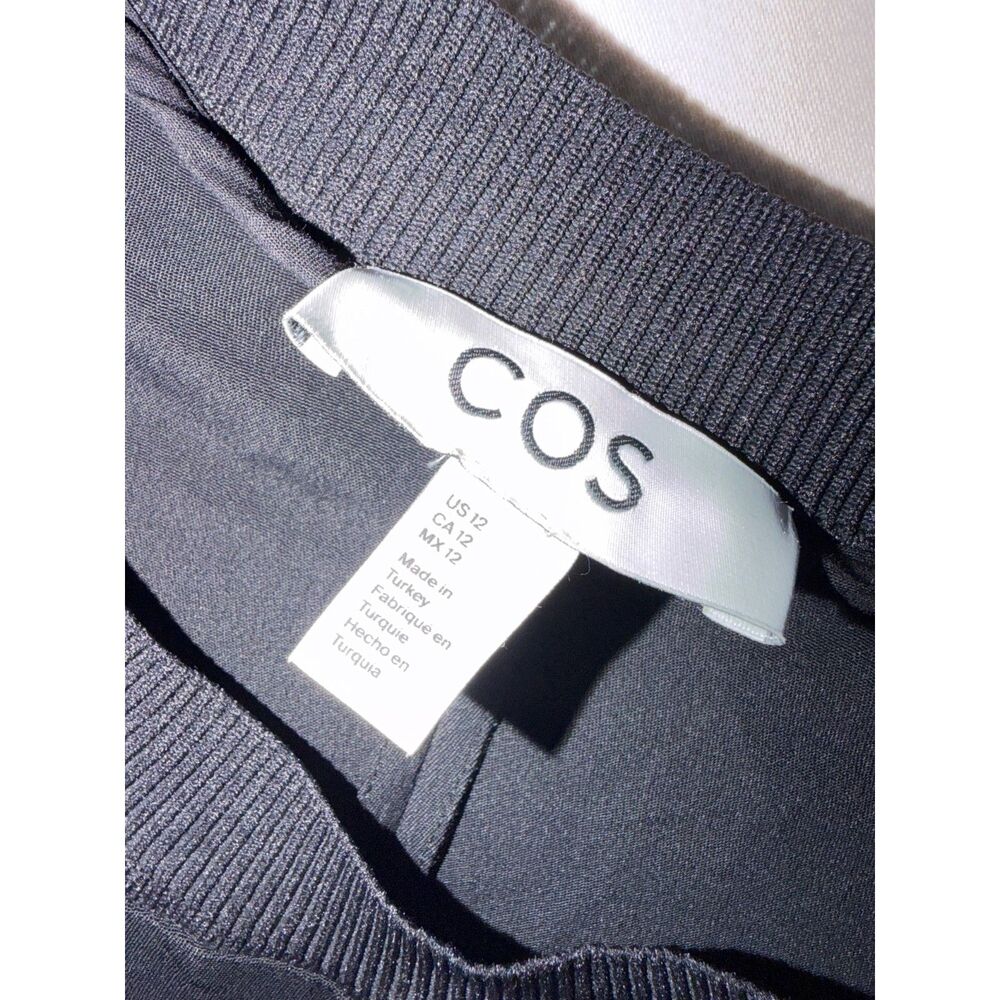 COS oversized minimalist modern maxi dress batwing dolman sleeves